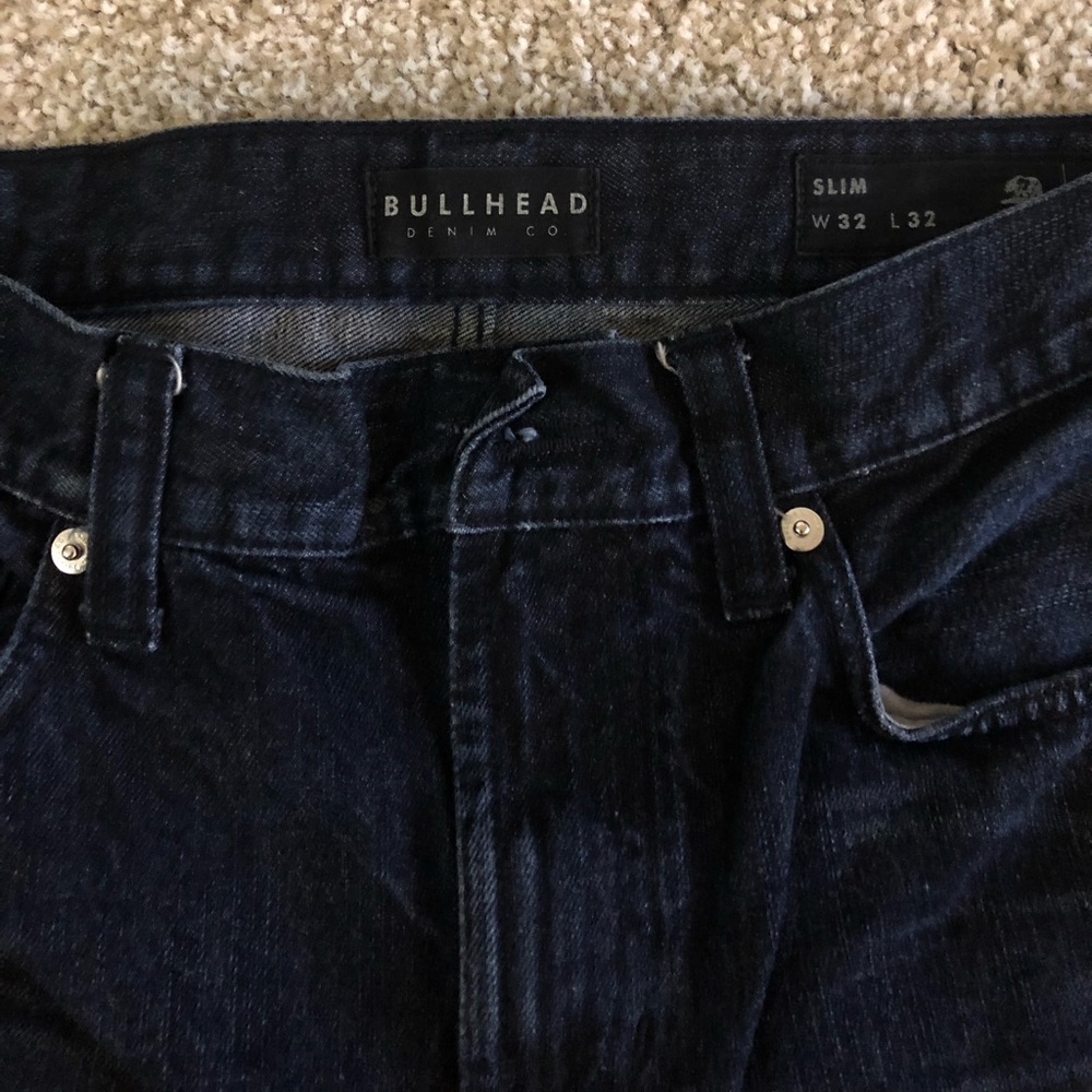 Bullhead Denim Co Men’s Jeans Slim Cut W32 L32